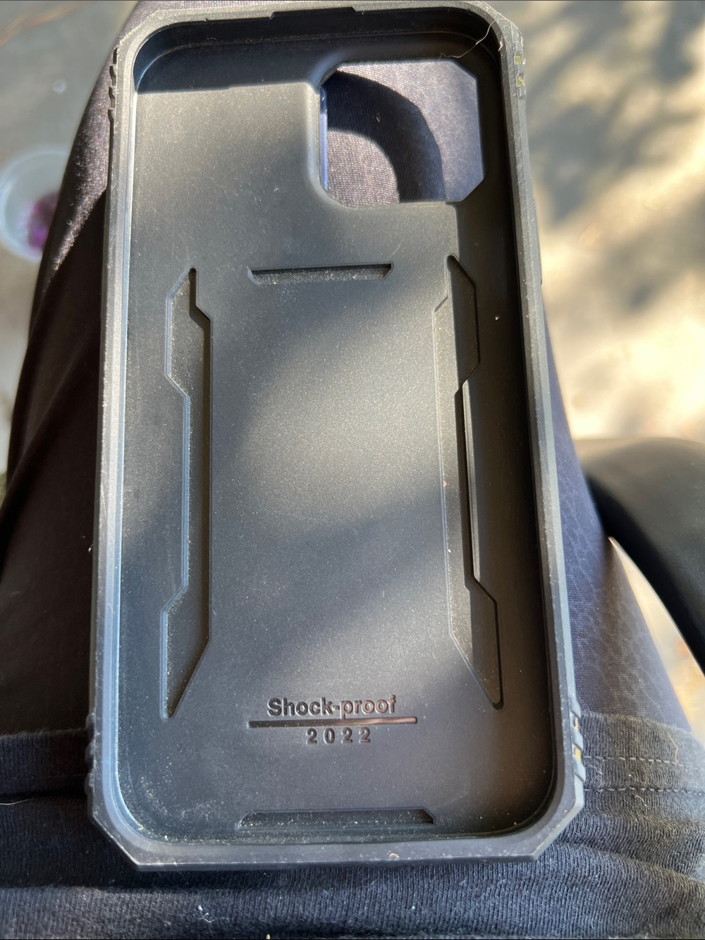 Apple Black Shock-Proof Phone Case